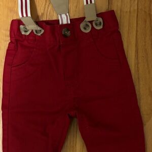Cat & Jack Red Kids Casual Bottoms